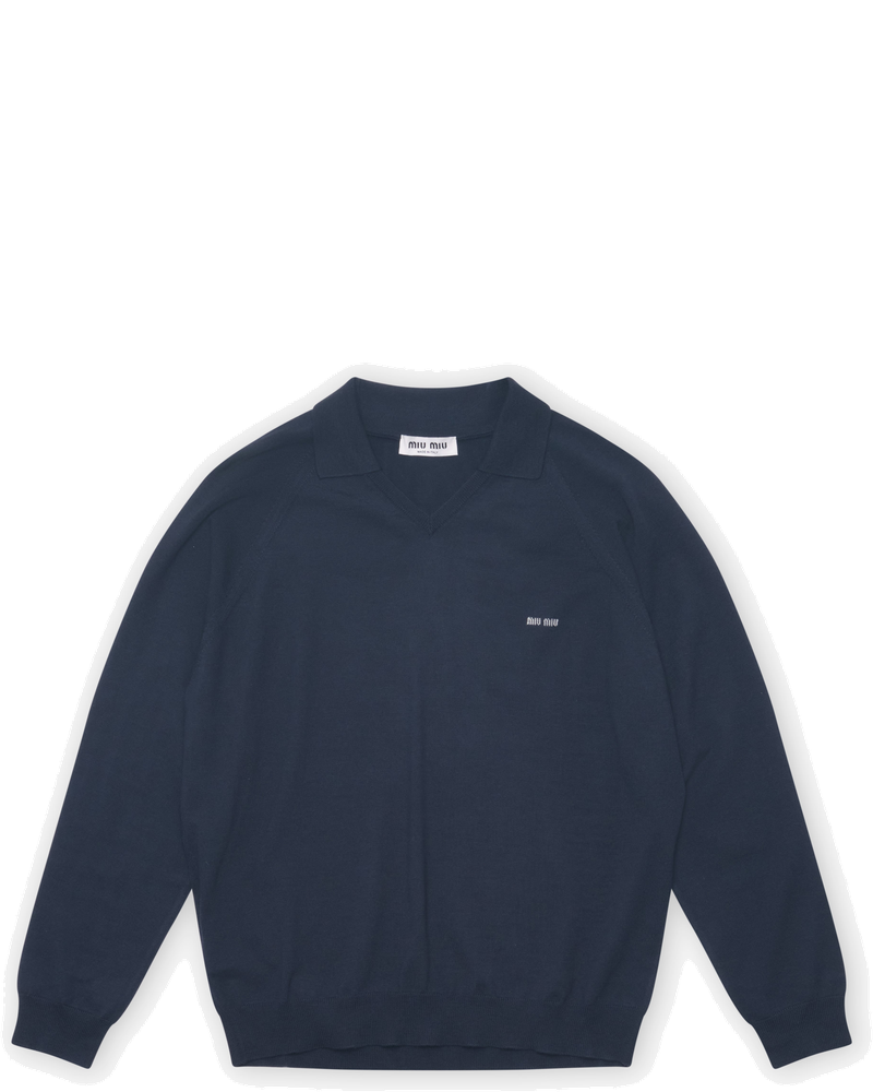 Mens V Neck Sweater Miu miu – Гарантія оригінальності