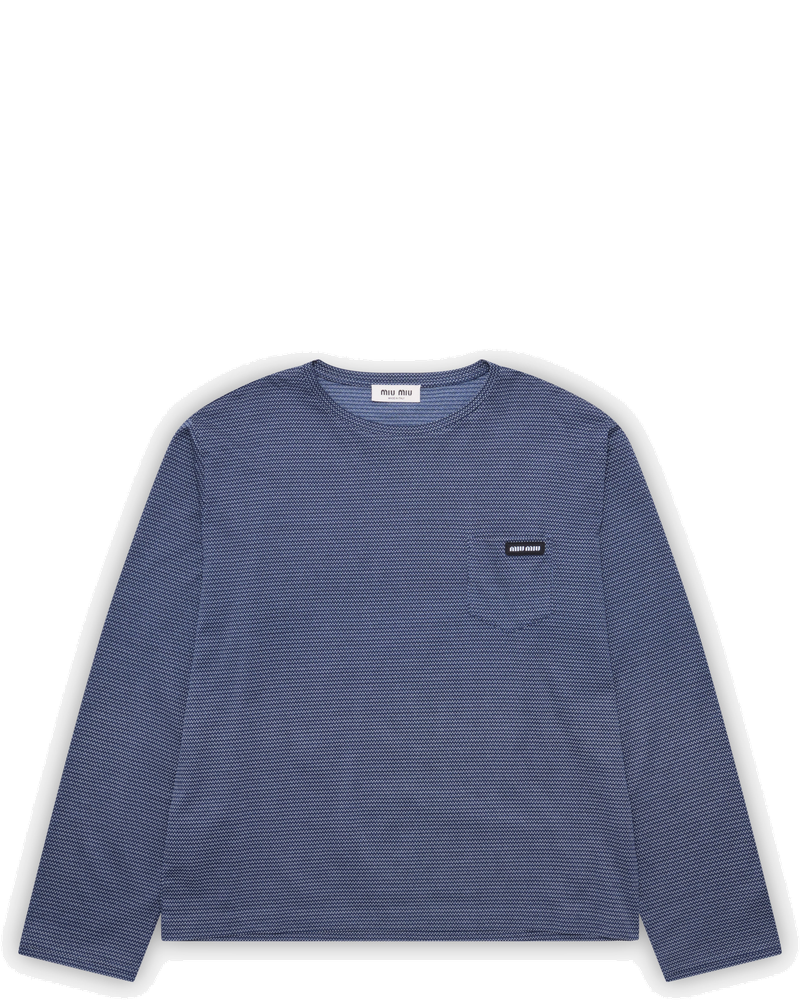 Mens Jacquard Jersey T Shirt Miu miu оригінал – Купити в Україні