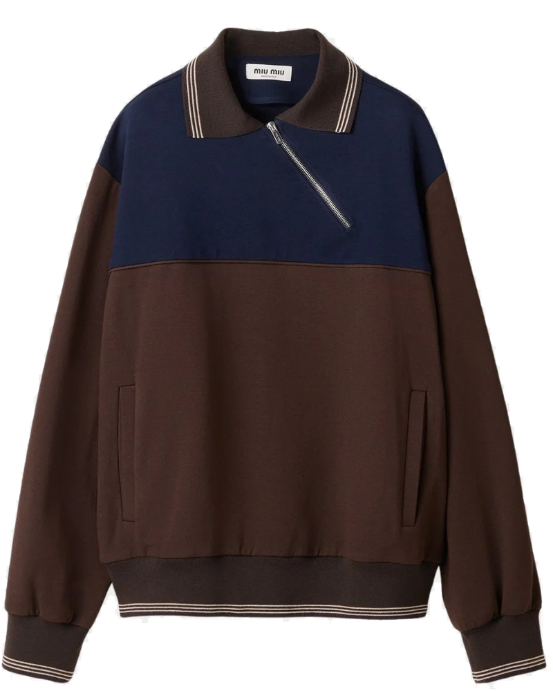 Zipper Sweatshirt Miu miu оригінал – Купити в Україні