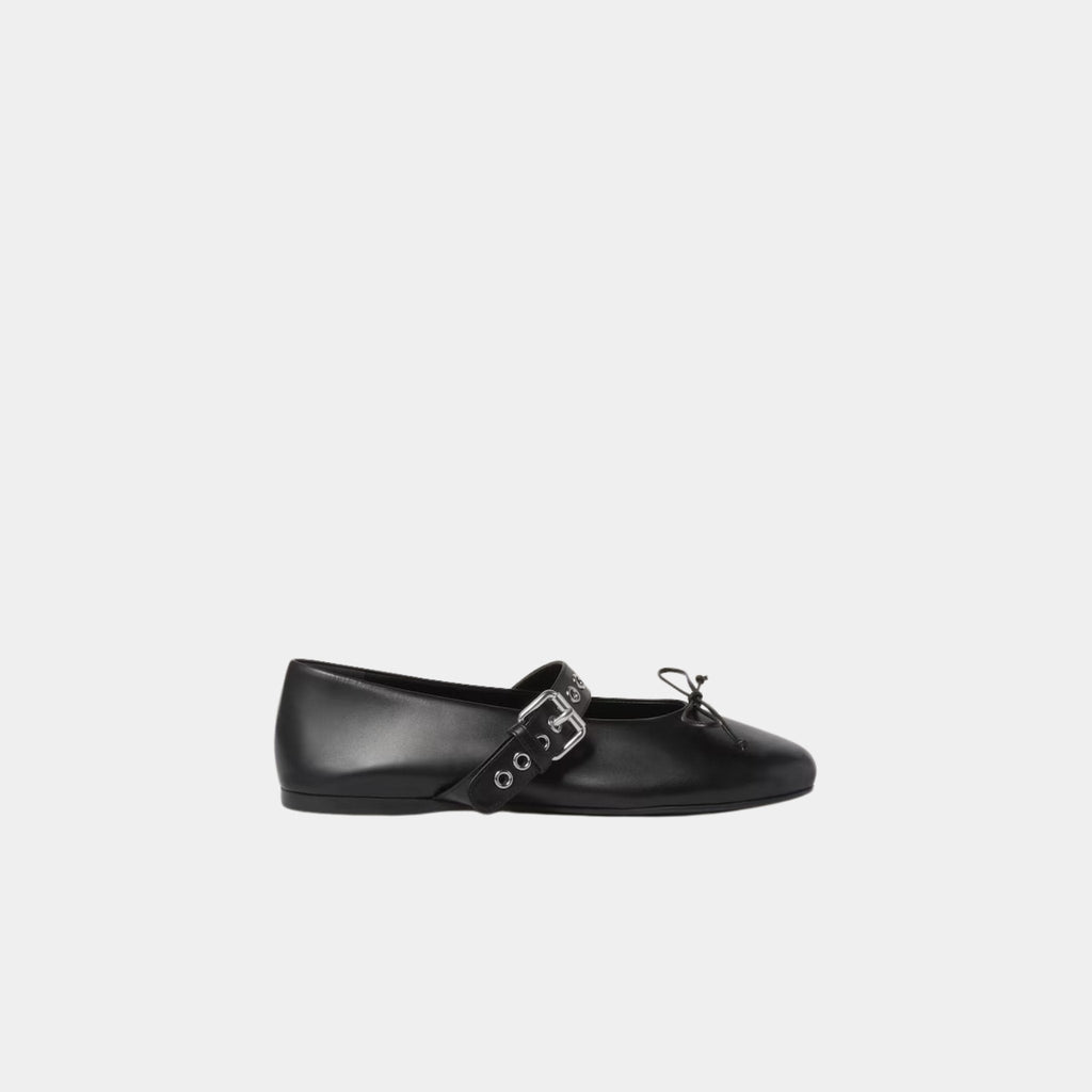 Leather Ballerinas Miu miu оригінал – Купити в Україні – боковий вид