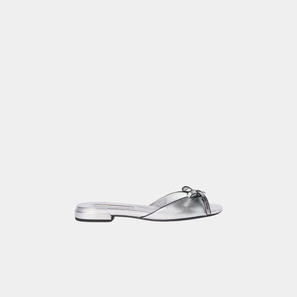Mordoré Nappa Leather Sandals With Bow Miu miu оригінал – Купити в Україні – збільшений вид