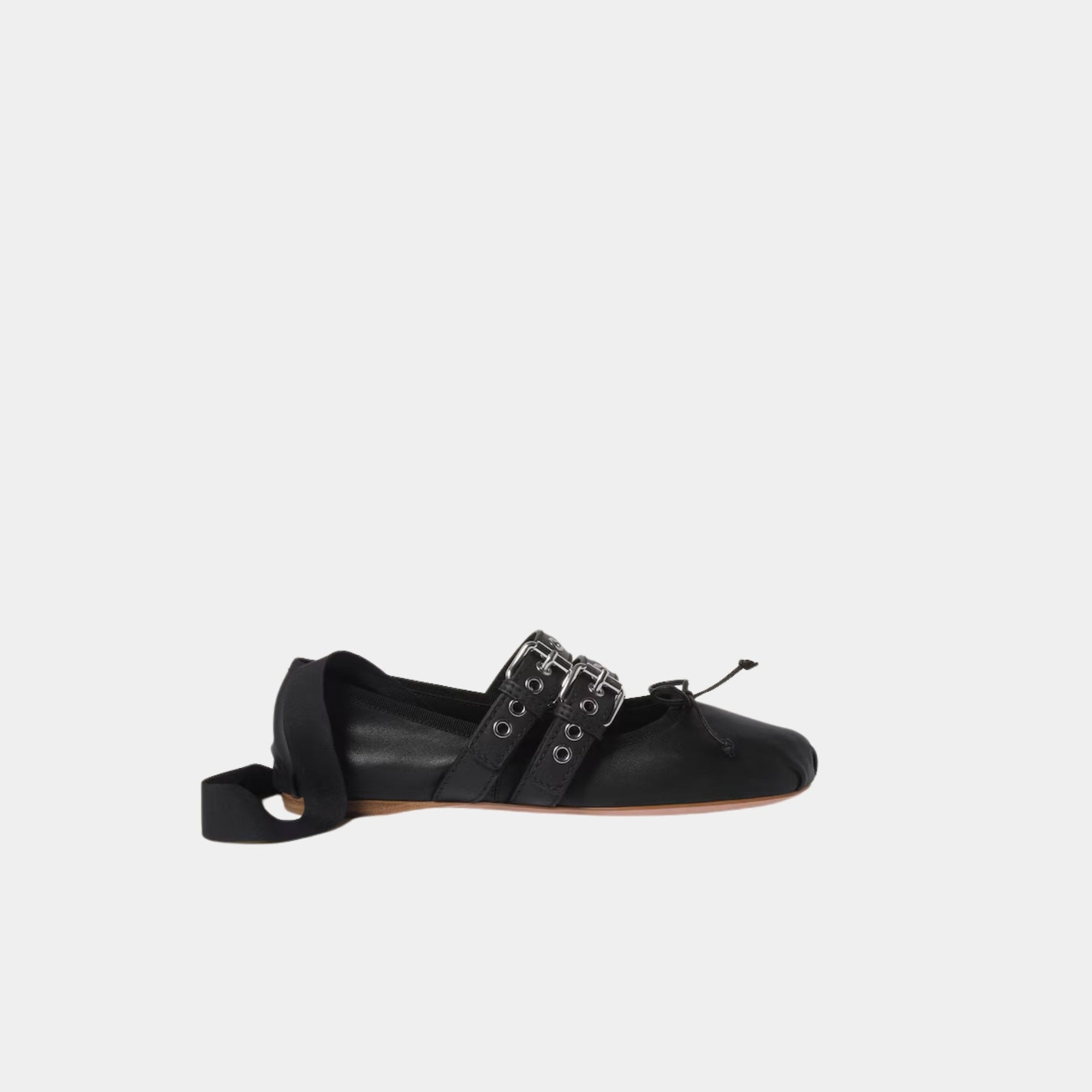 Оригінальна Nappa And Calf Leather Ballerinas Miu miu – збільшений вид