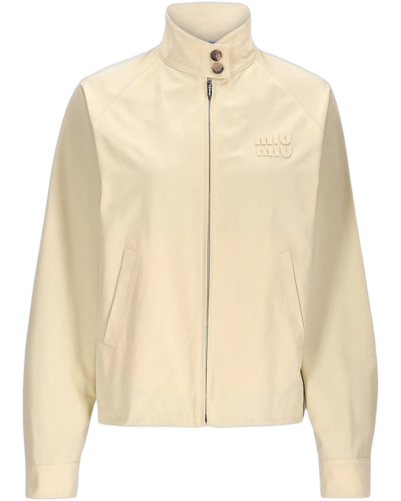 Poplin Blouson Jacket Miu miu – Гарантія оригінальності