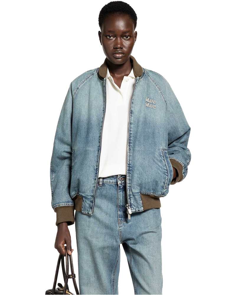 Оригінальна Denim Bomber Miu miu