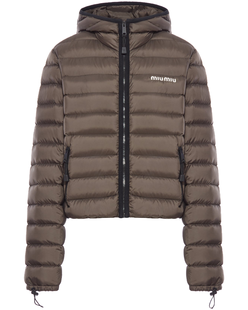 Ponge` Light Down Jacket Miu miu – Гарантія оригінальності