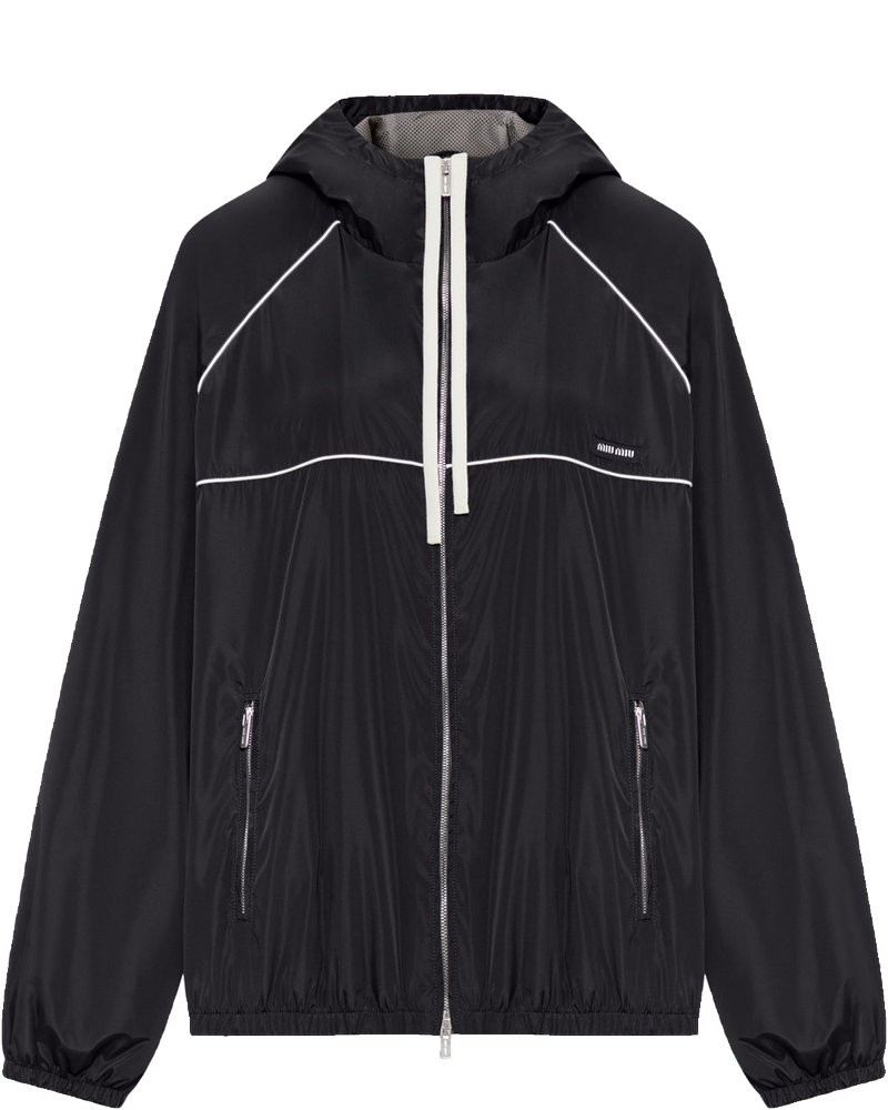 Оригінальна Technical Fabric Jacket Miu miu