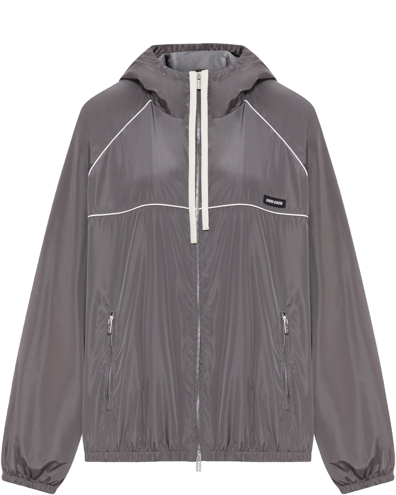 Оригінальна Technical Fabric Jacket Miu miu