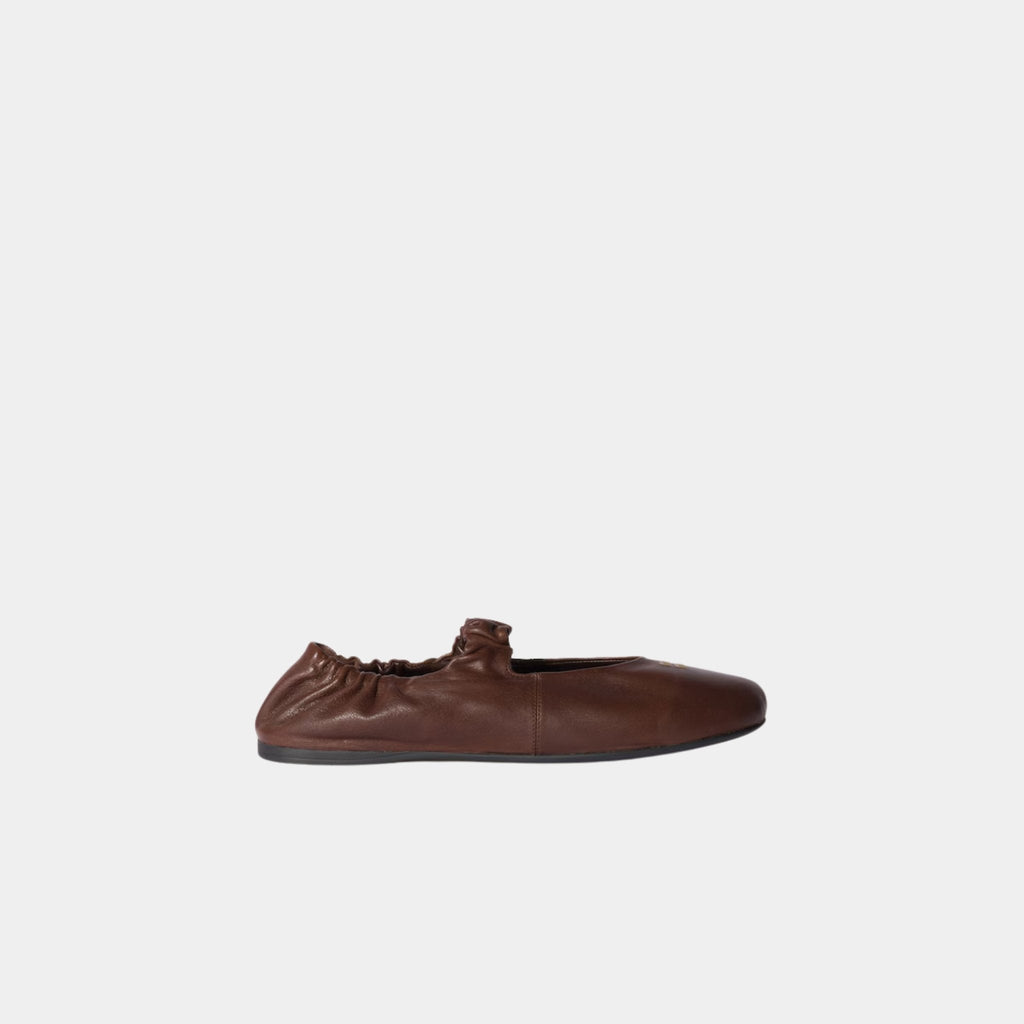 Ruches Nappa Leather Ballerinas Miu miu – Гарантія оригінальності – збільшений вид