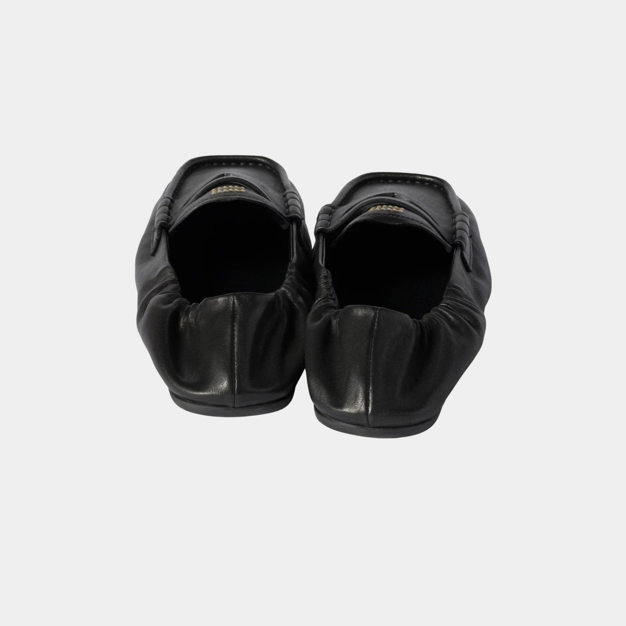 Ruches Nappa Leather Loafers Miu miu – Гарантія оригінальності – детальний вид