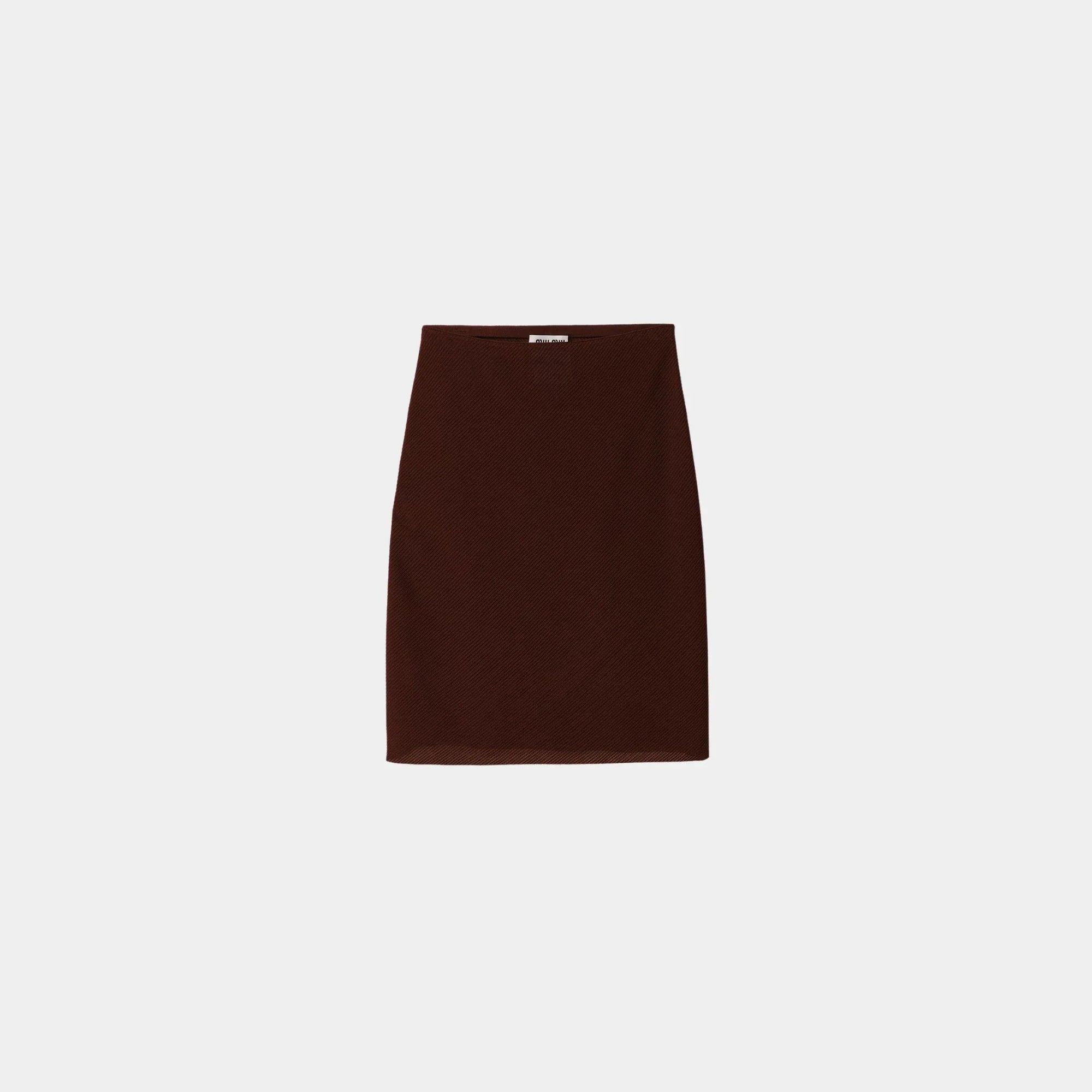 Оригінальна Silk MID-Length Skirts Miu miu – детальний вид