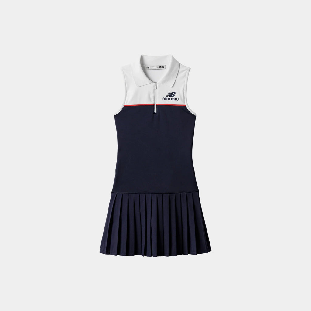 Stretch Technical Jersey Dress Miu miu – Гарантія оригінальності – боковий вид