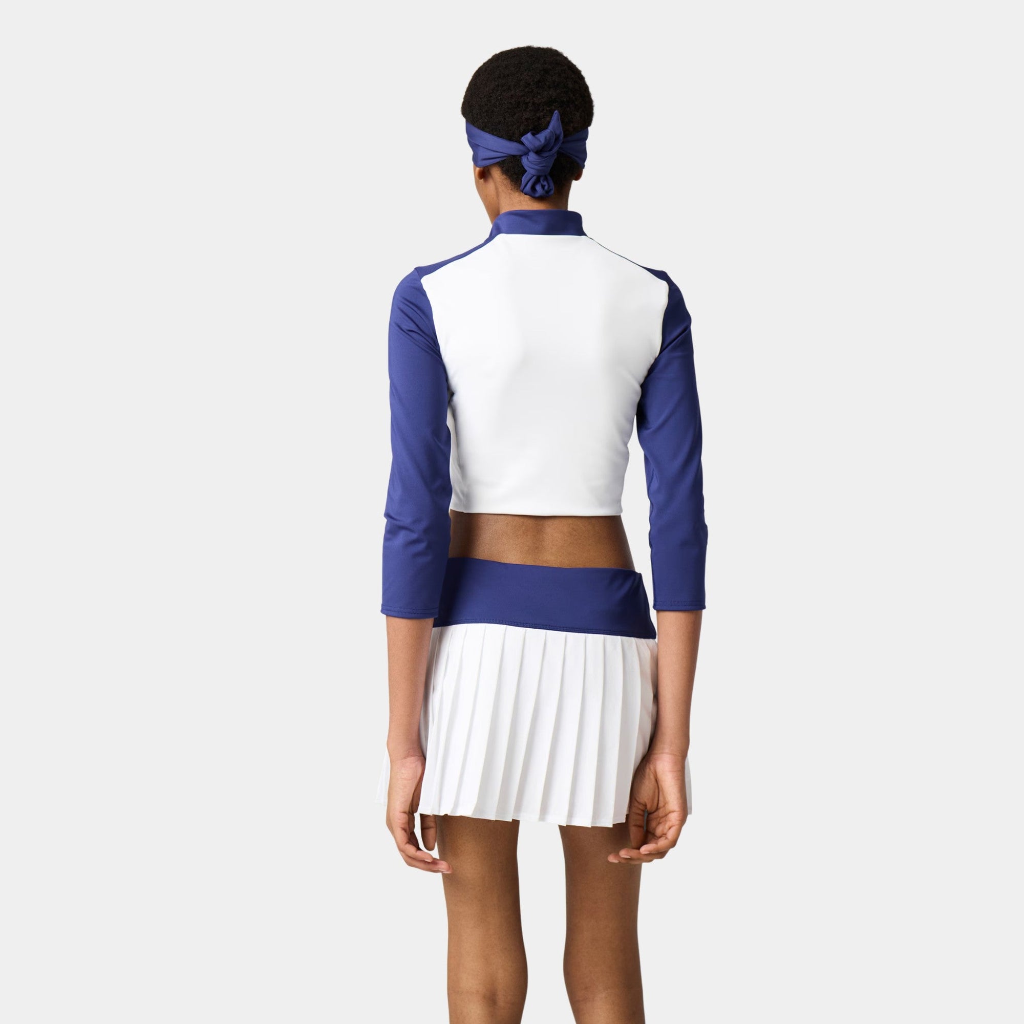 Stretch Technical Jersey Top Miu miu – Гарантія оригінальності – вид ззаду