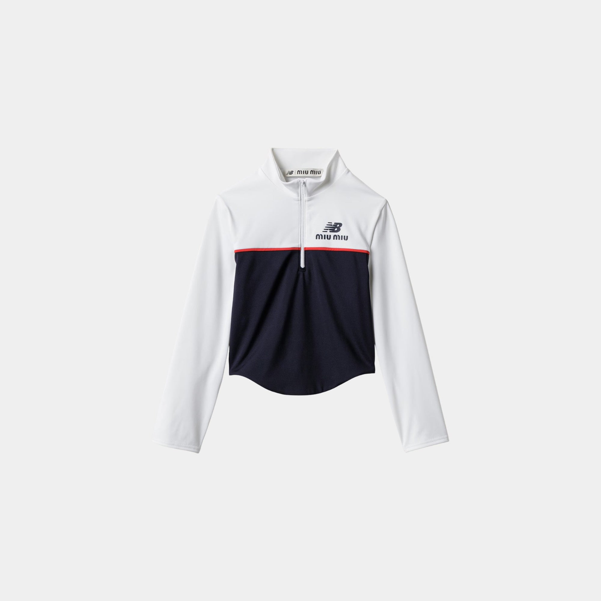 Stretch Technical Jersey Top Miu miu – Гарантія оригінальності – детальний вид
