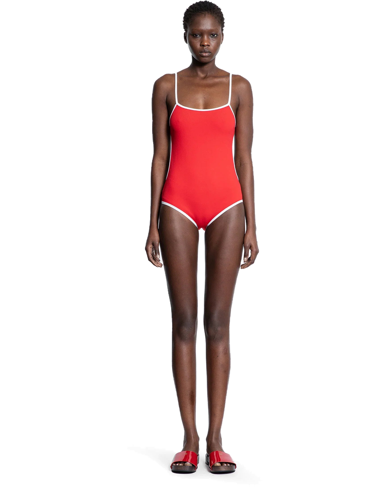 Оригінальна Technical Knit Swimsuit Miu miu