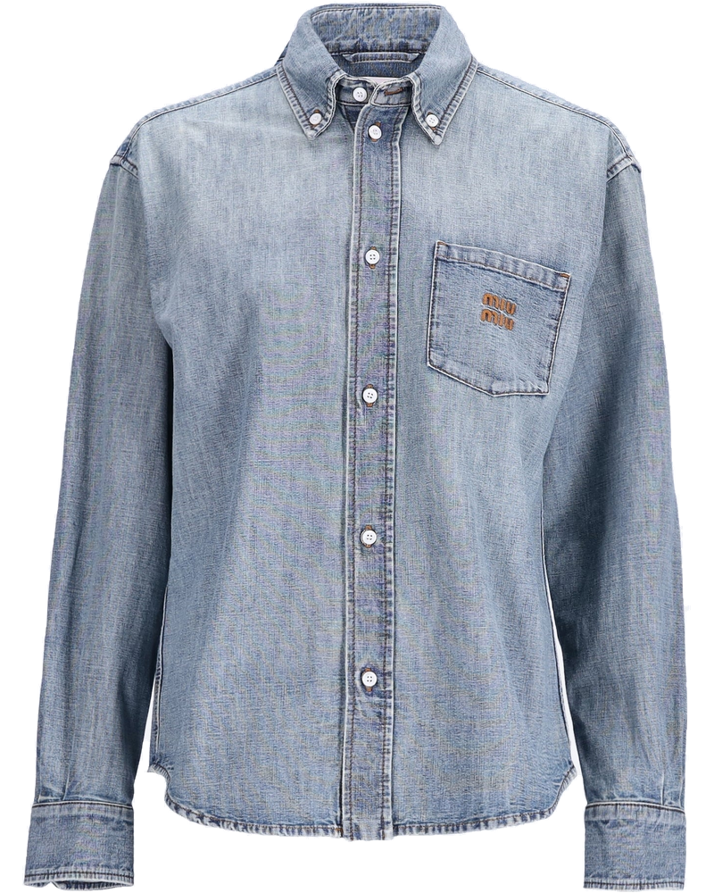 Chambray Shirt Miu miu оригінал – Купити в Україні