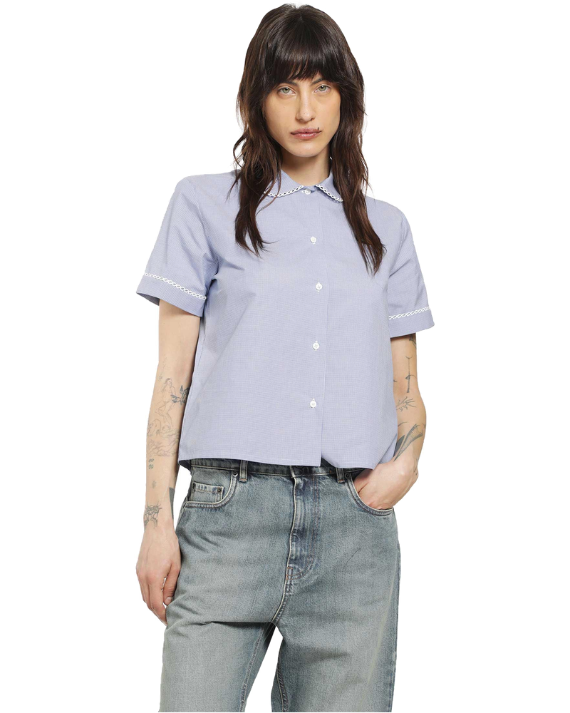 Оригінальна Gingham Shirt Miu miu