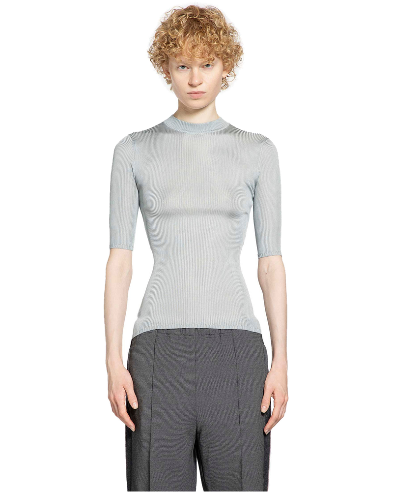 Rib Silk Top Miu miu – Гарантія оригінальності