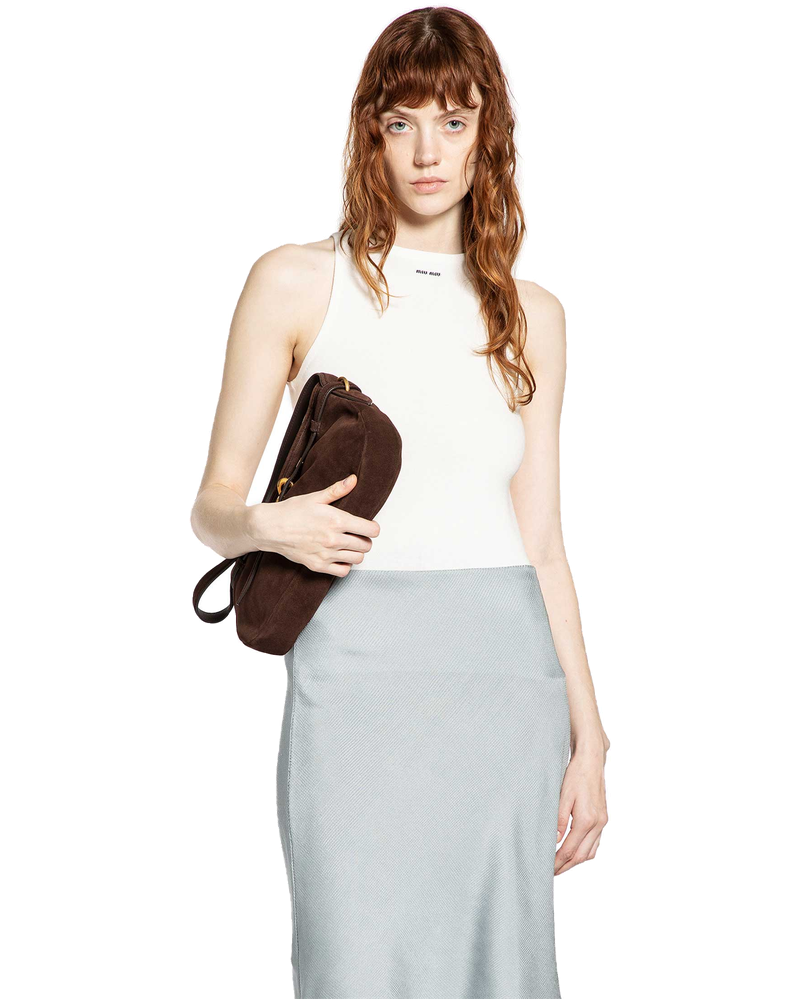 Cotton Knit Tank Top Miu miu – Гарантія оригінальності