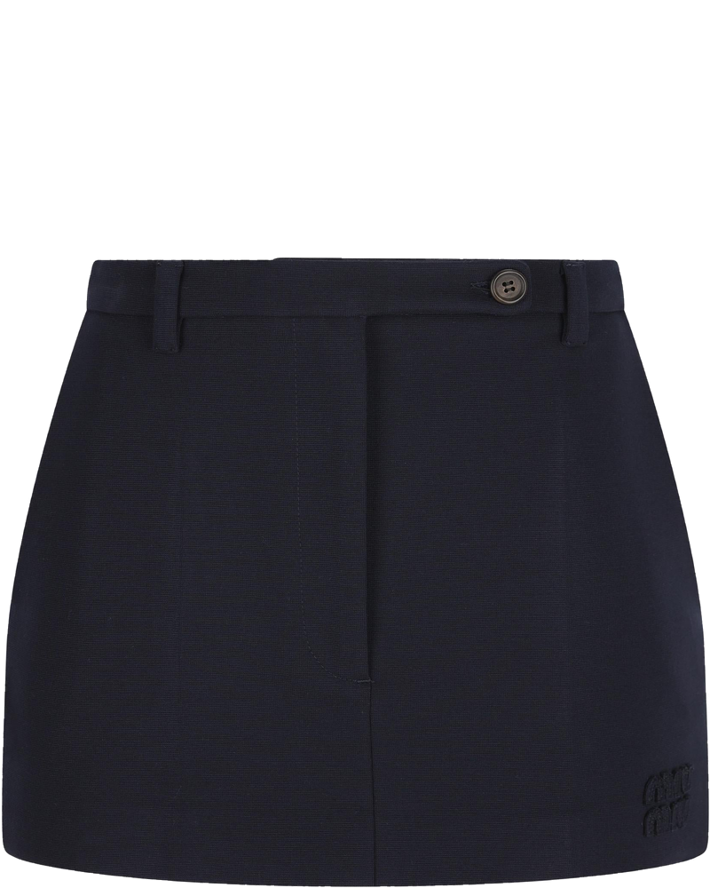 Оригінальна Knit Miniskirt Milano Miu miu