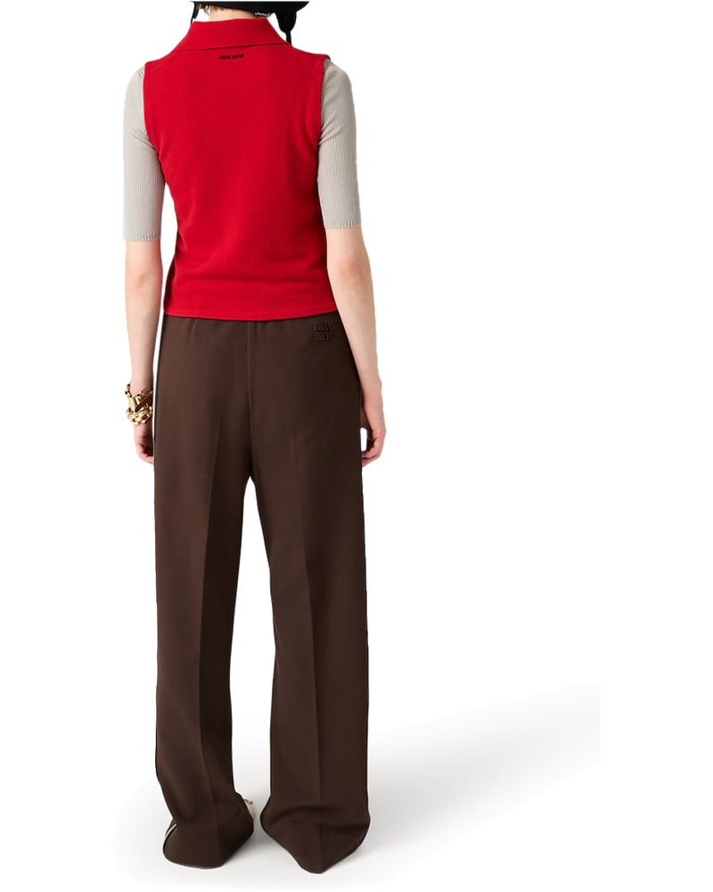 Cashmere Sleeveless Polo Shirt Miu miu оригінал – Купити в Україні