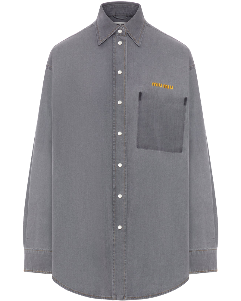 Chambray Shirt Miu miu оригінал – Купити в Україні