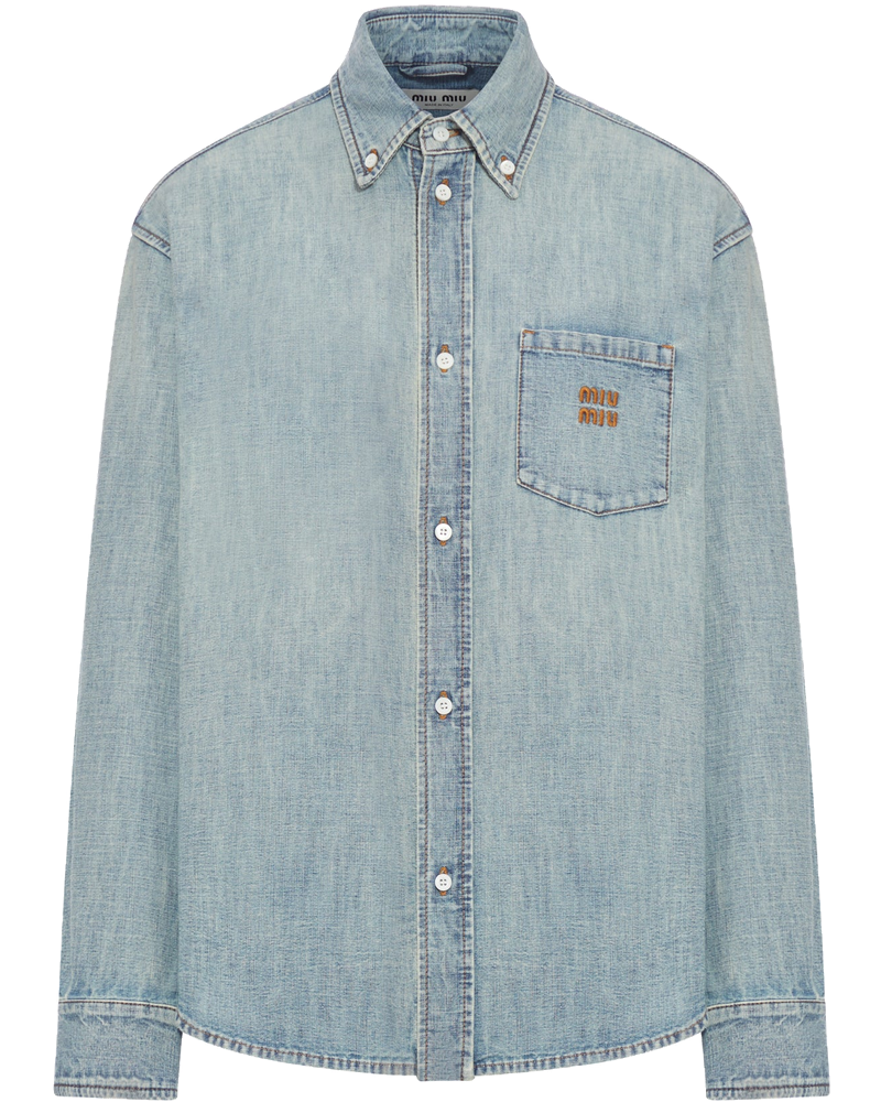 Chambray Shirt Miu miu оригінал – Купити в Україні