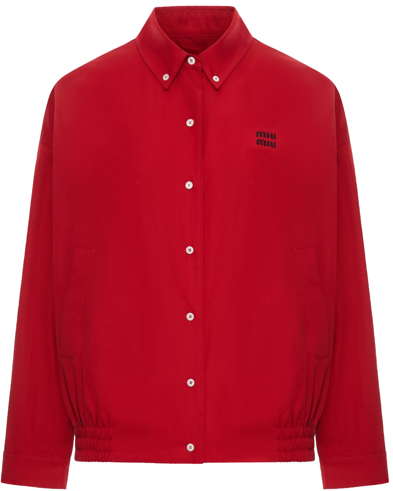 Оригінальна Poplin Blouse Miu miu