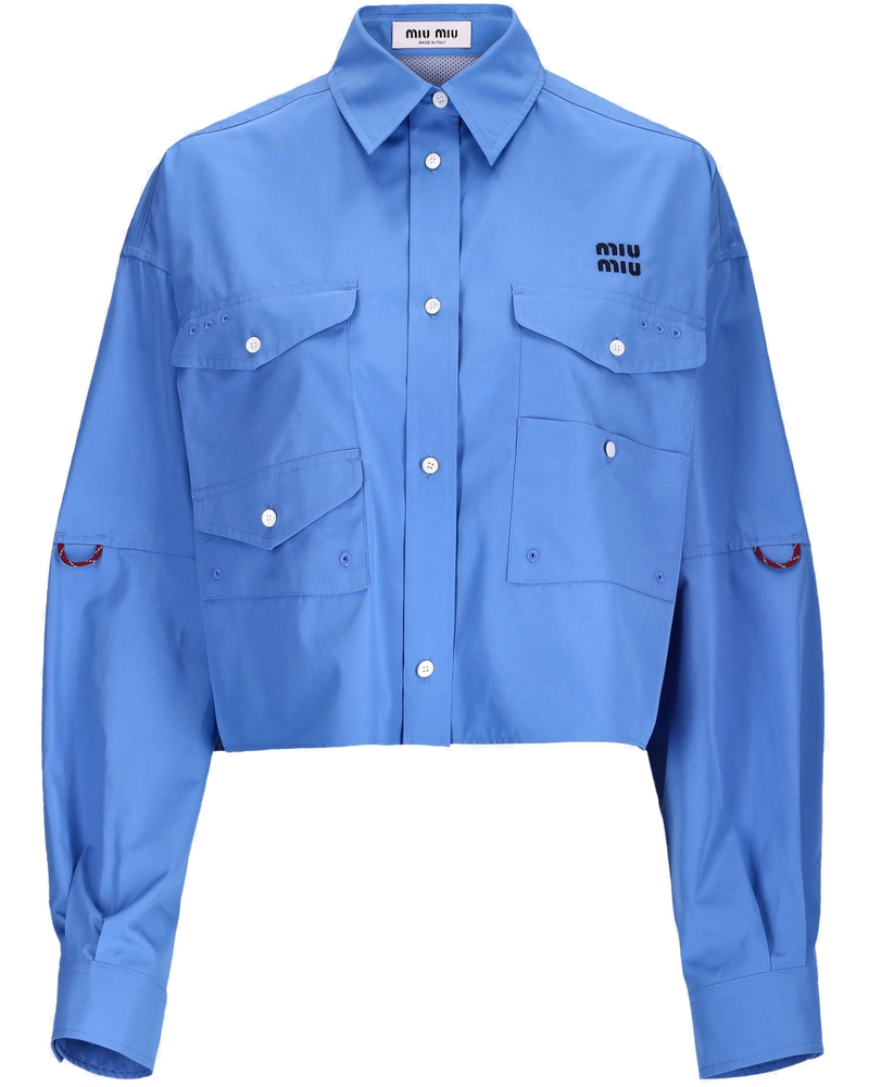 Poplin Shirt Miu miu – Гарантія оригінальності