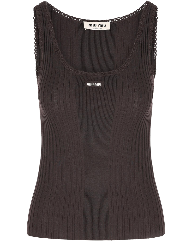 Wool Tank Top Miu miu – Гарантія оригінальності