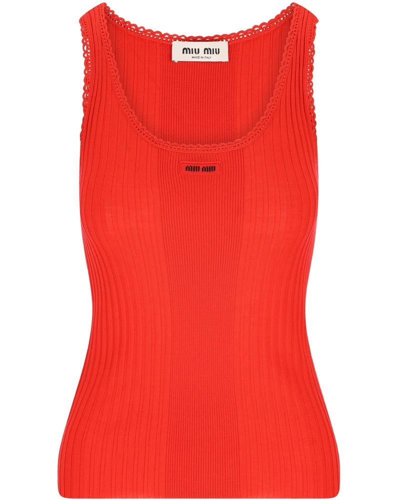 Wool Tank Top Miu miu – Гарантія оригінальності