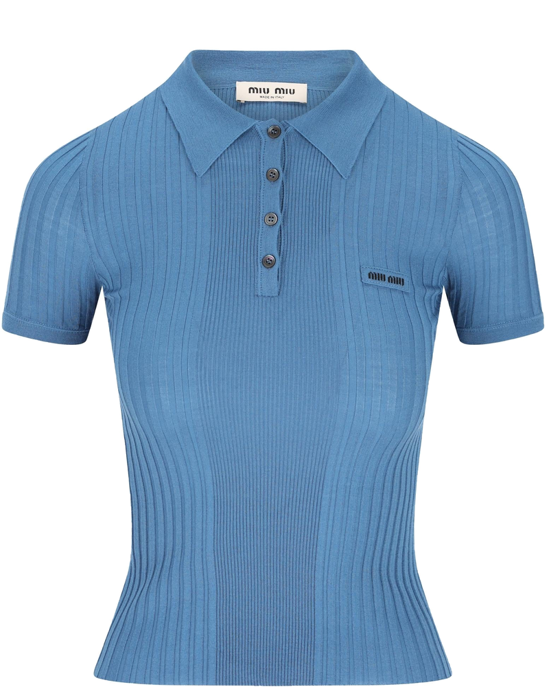 Wool Polo Miu miu – Гарантія оригінальності