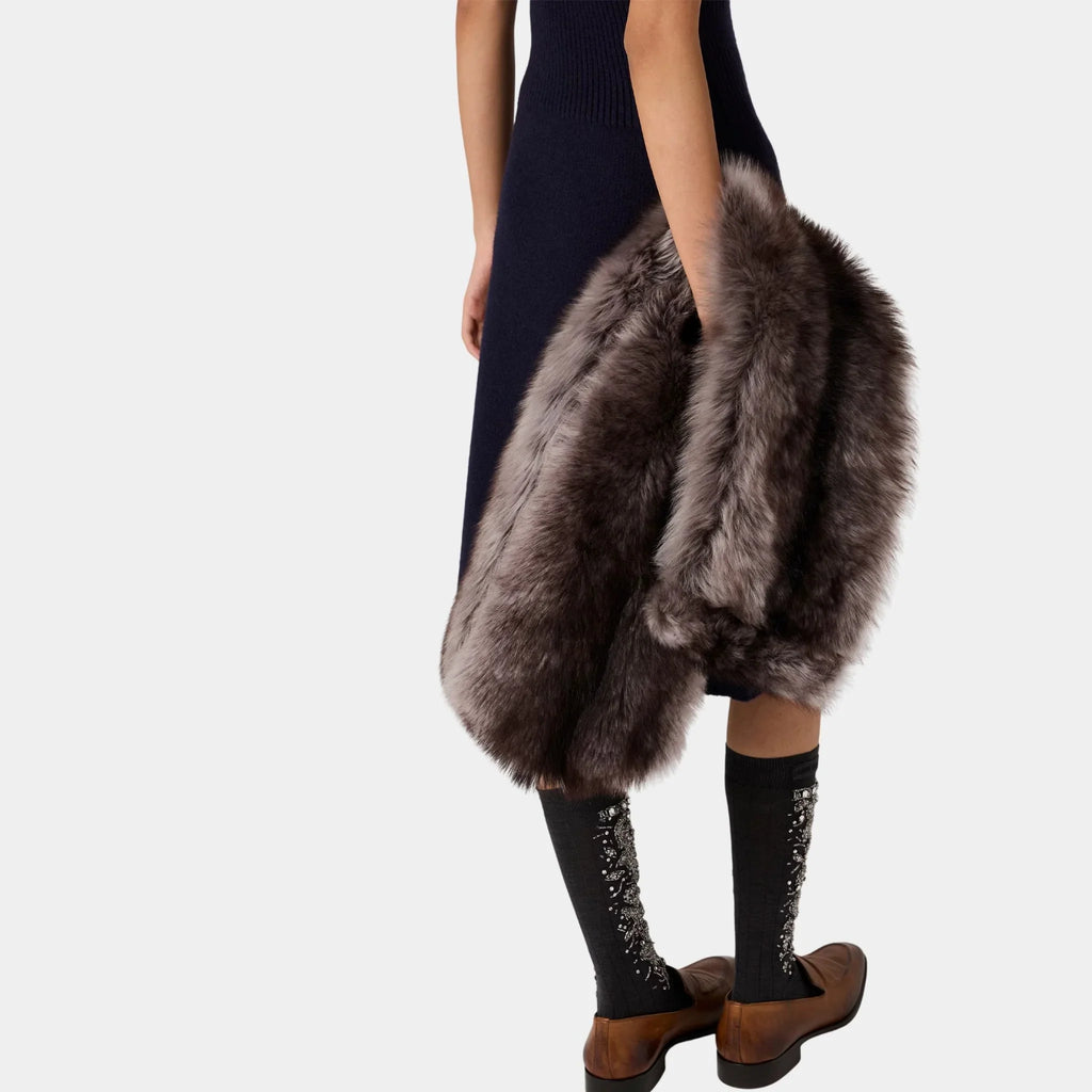 Wool Knit Tank Dress Miu miu – Гарантія оригінальності – збільшений вид
