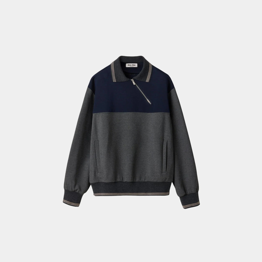 Zipper Sweatshirt Miu miu оригінал – Купити в Україні – детальний вид