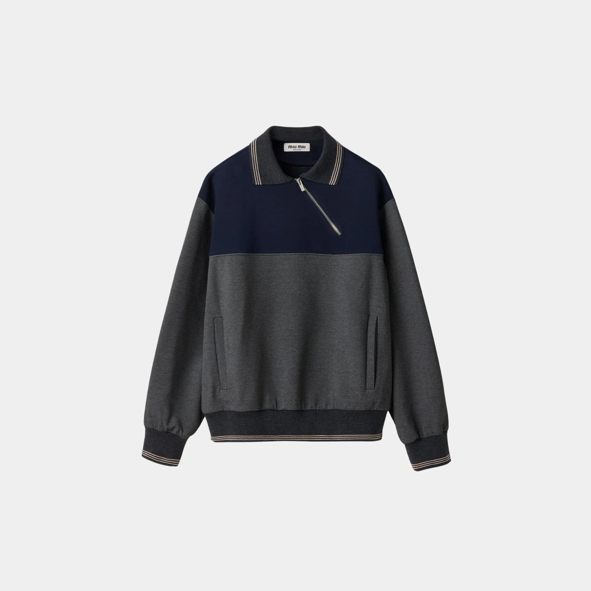 Zipper Sweatshirt Miu miu оригінал – Купити в Україні – детальний вид