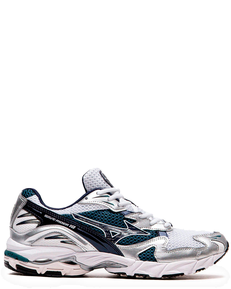 Wave Rider 10 Bianche E Blu Mizuno – Гарантія оригінальності