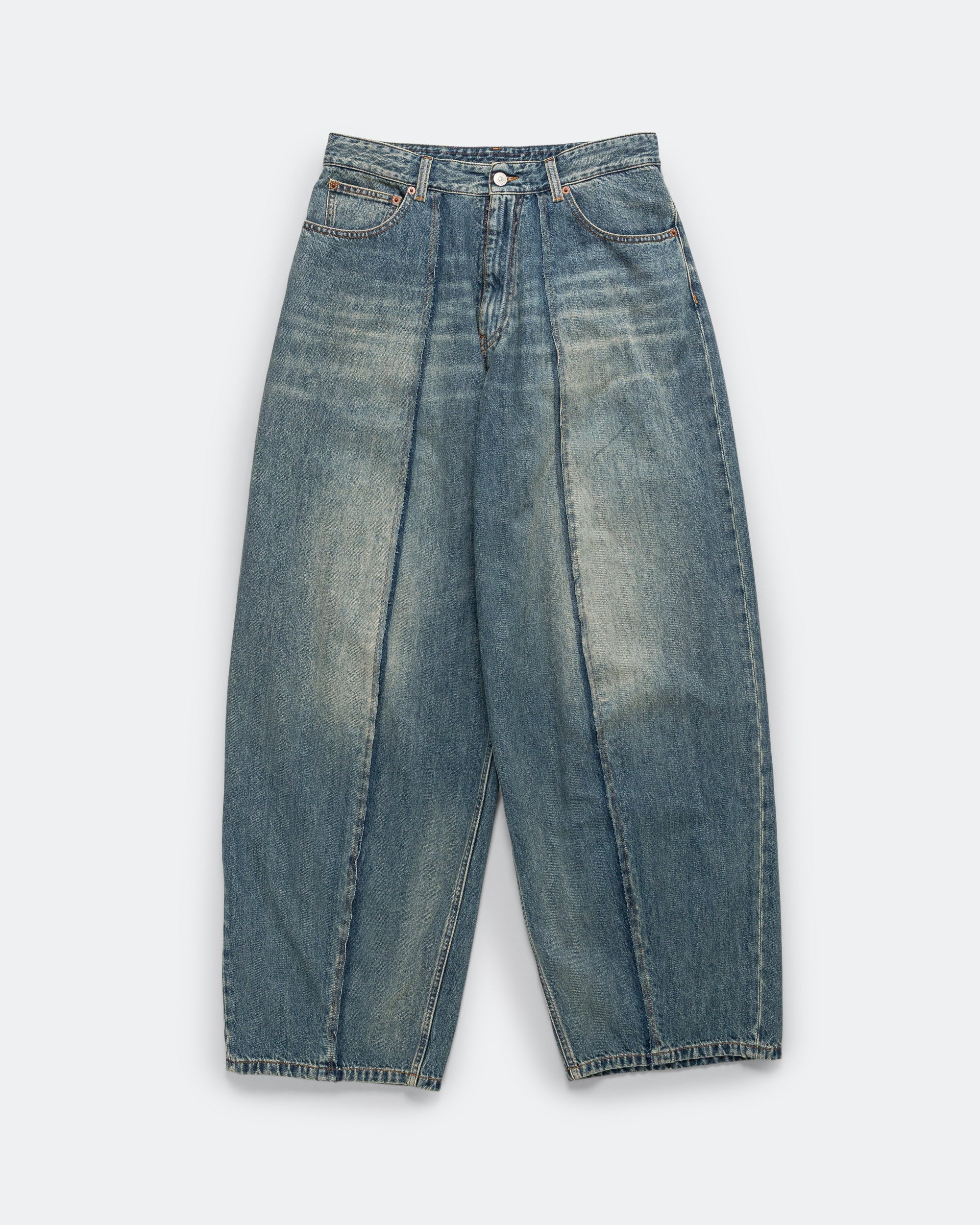 11oz Panelled Denim Trousers Maison margiela – Гарантія оригінальності – боковий вид