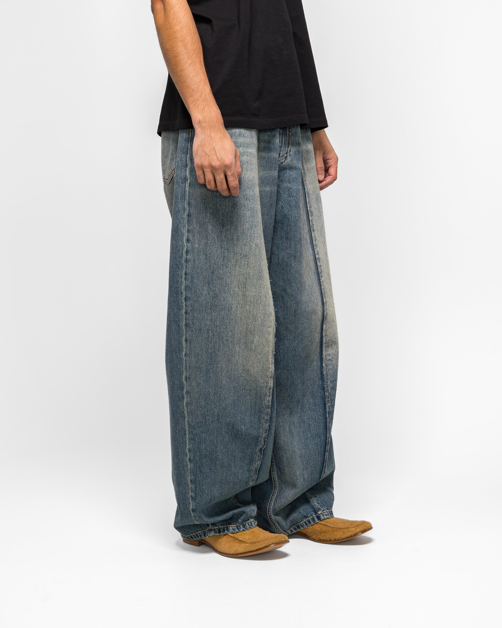 11oz Panelled Denim Trousers Maison margiela – Гарантія оригінальності – детальний вид