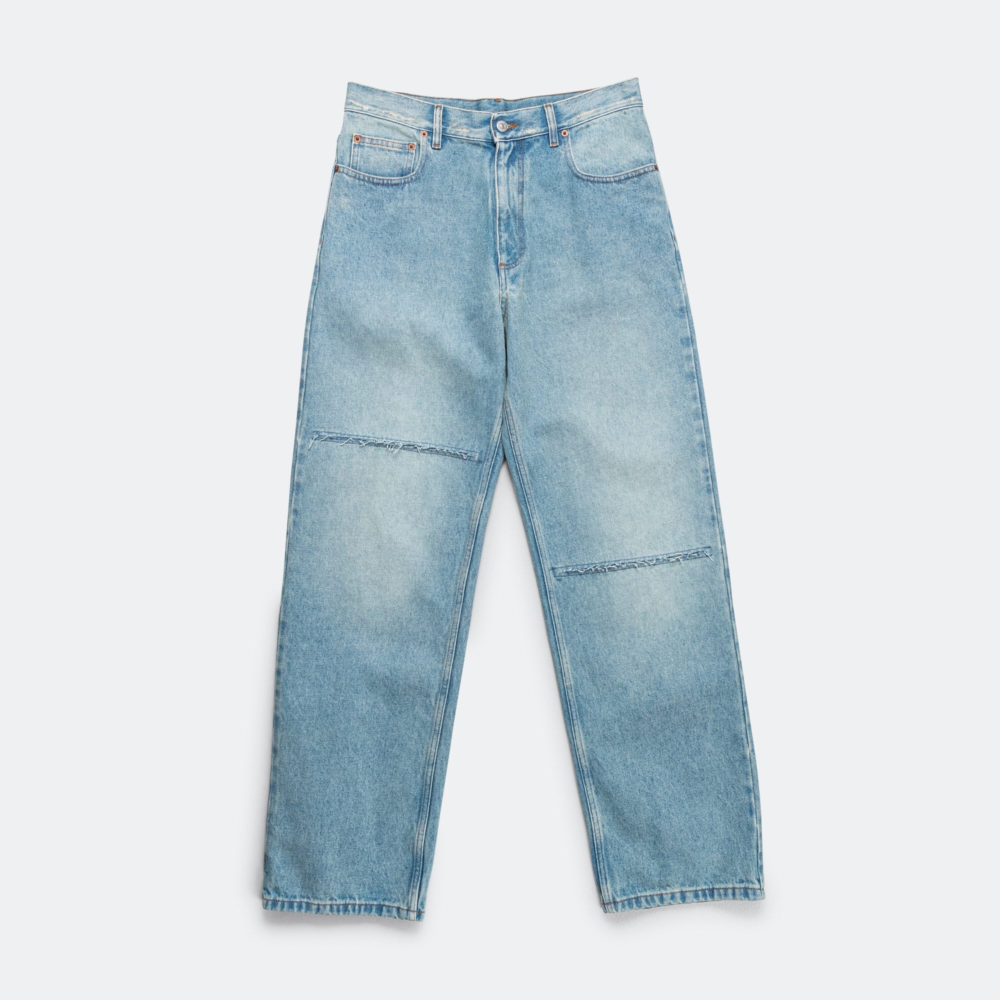 5 Pocket Denim Trousers Maison margiela – Гарантія оригінальності – боковий вид