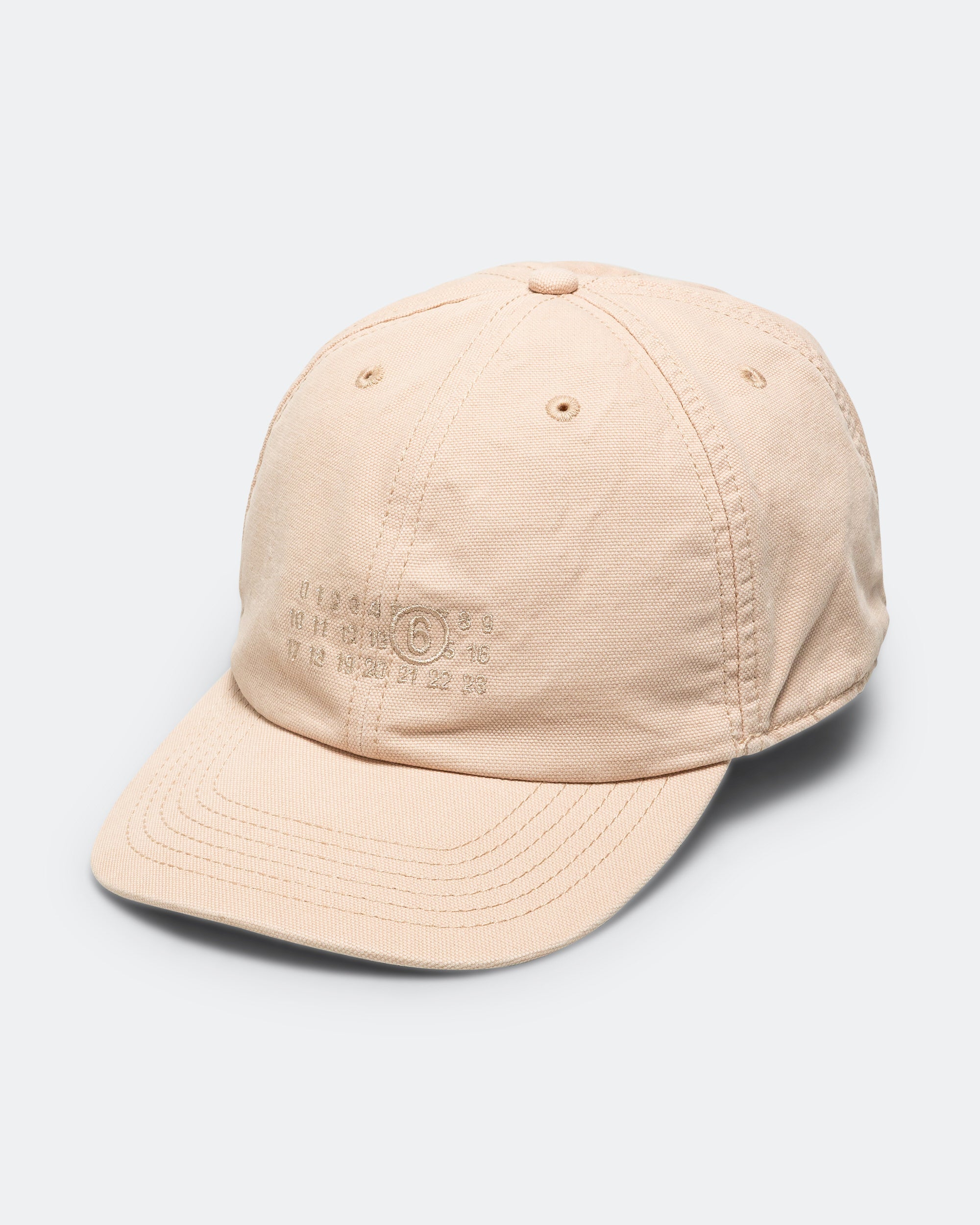 Cotton Canvas Cap Maison margiela – Гарантія оригінальності – боковий вид - MAISON MARGIELA