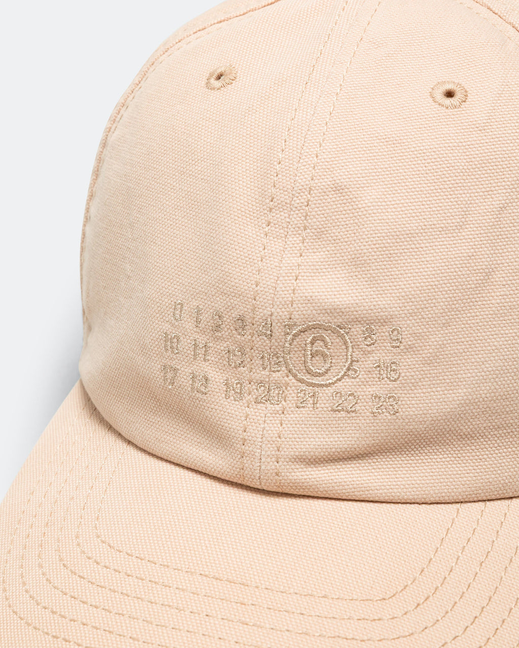 Cotton Canvas Cap Maison margiela – Гарантія оригінальності – вид ззаду