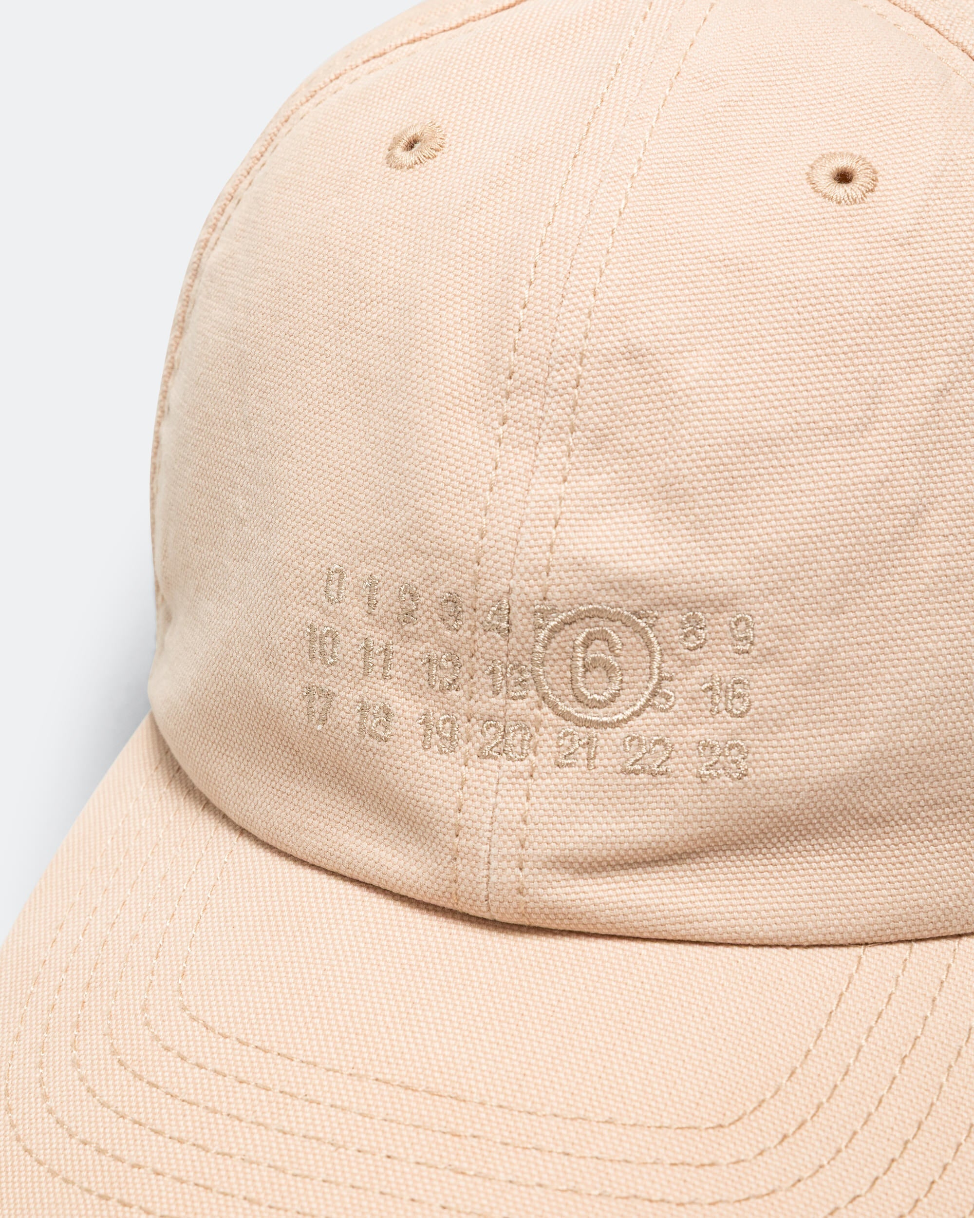 Cotton Canvas Cap Maison margiela – Гарантія оригінальності – вид ззаду - MAISON MARGIELA