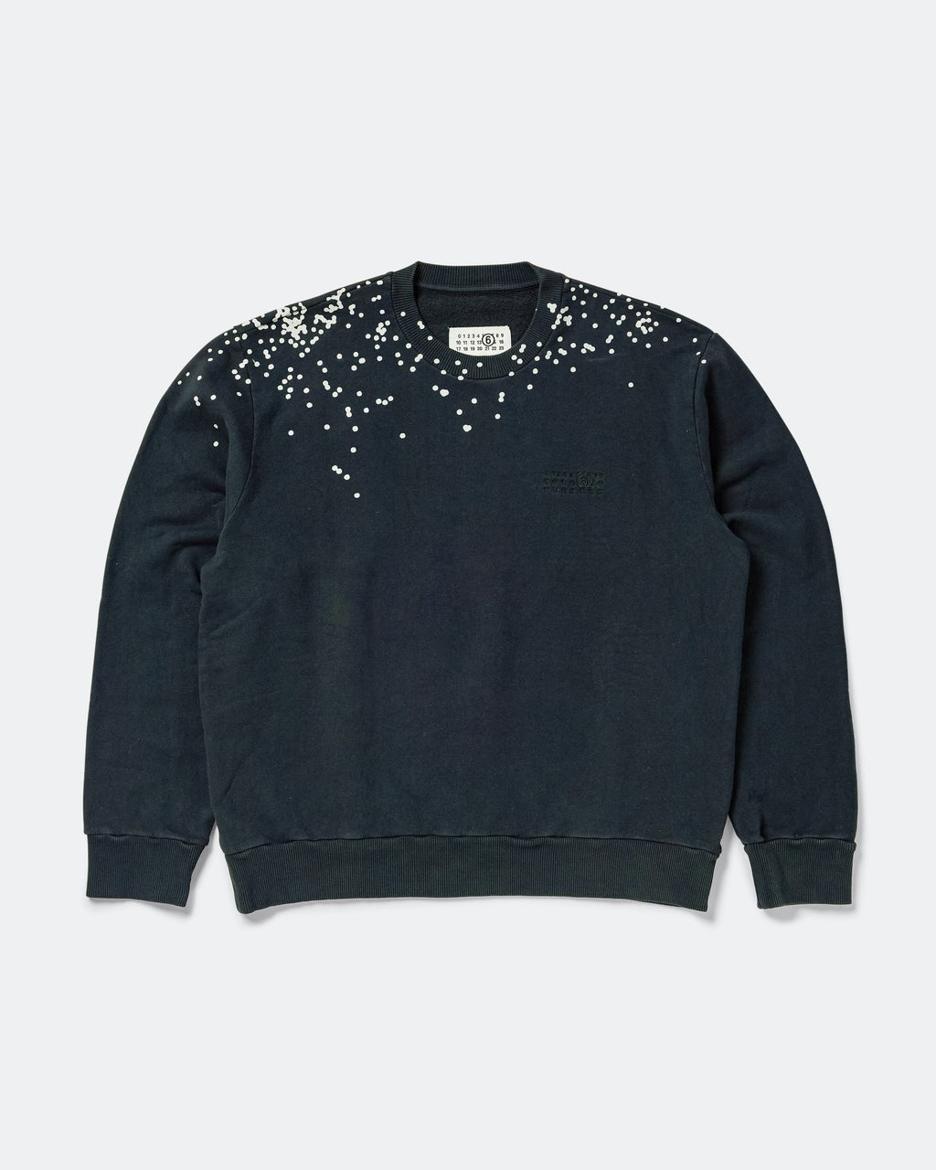 Cotton Crewneck Sweater Maison margiela – Гарантія оригінальності – боковий вид