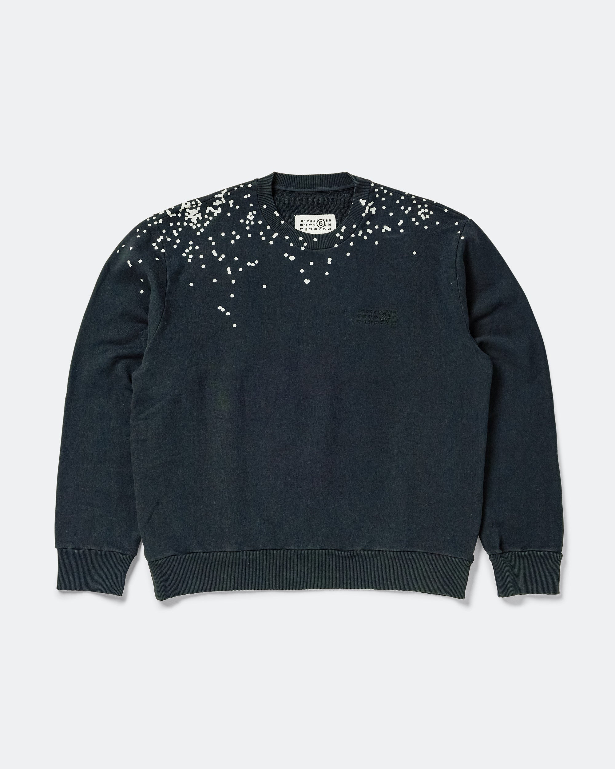 Cotton Crewneck Sweater Maison margiela – Гарантія оригінальності – боковий вид