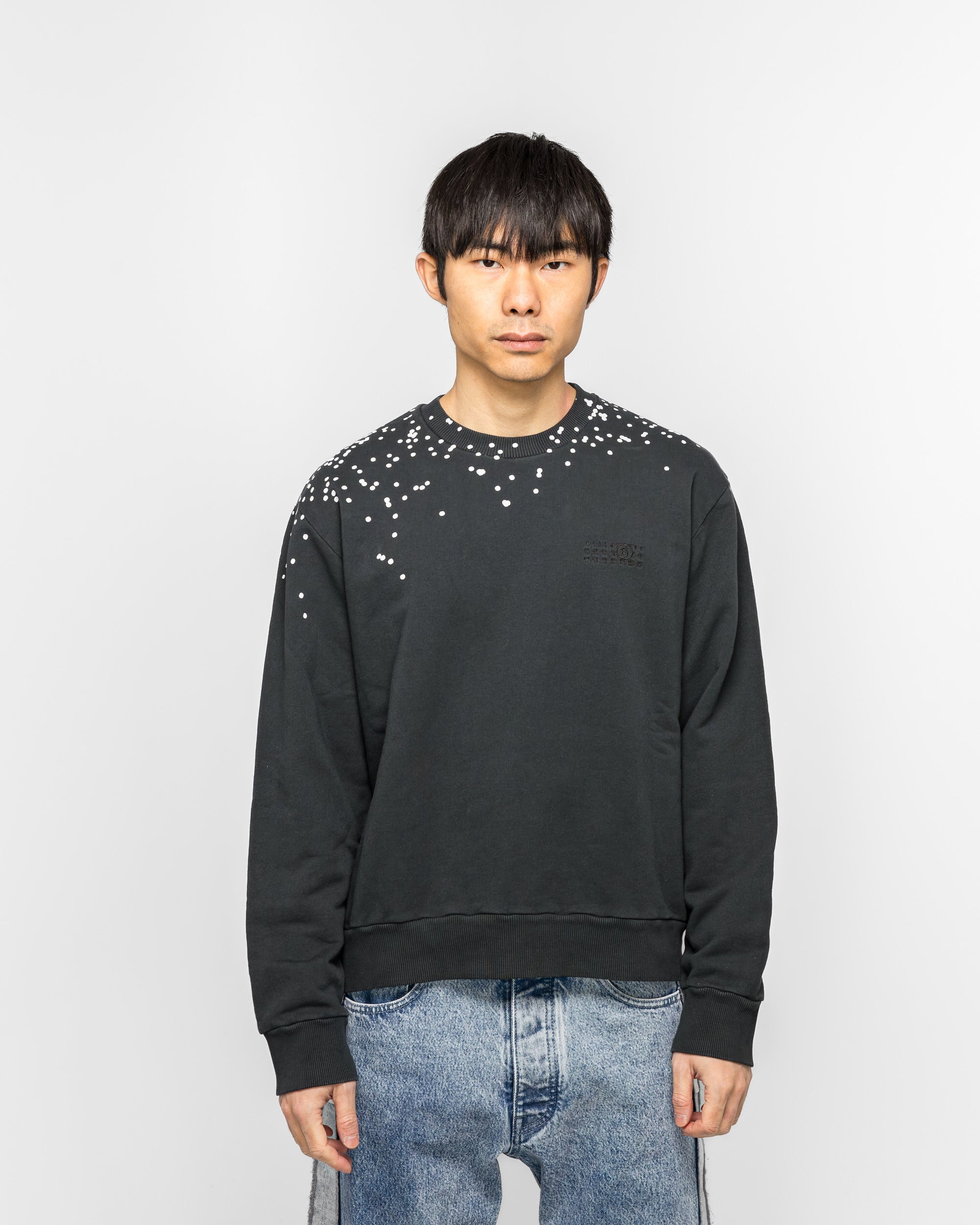 Cotton Crewneck Sweater Maison margiela – Гарантія оригінальності – вид ззаду
