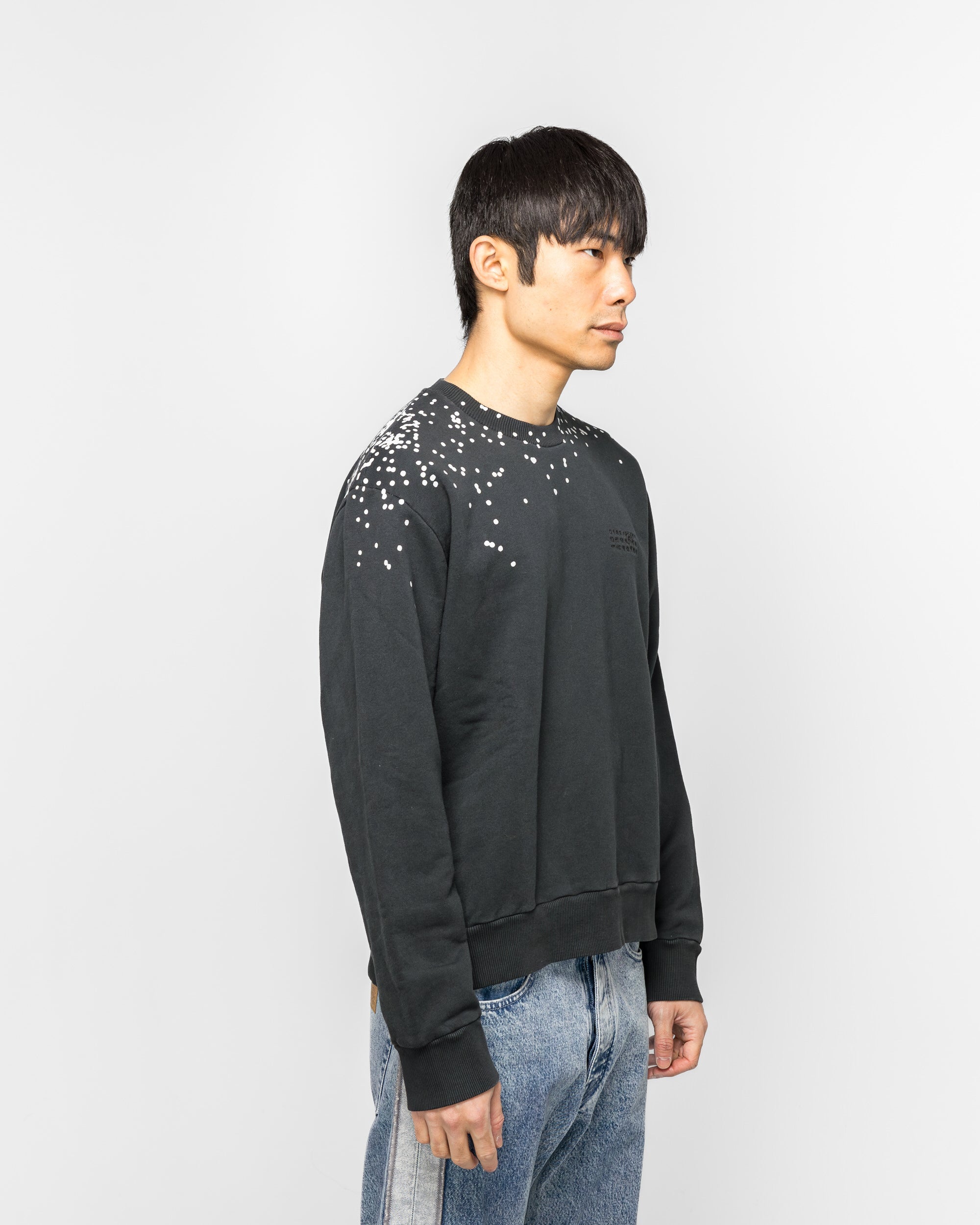Cotton Crewneck Sweater Maison margiela – Гарантія оригінальності – детальний вид