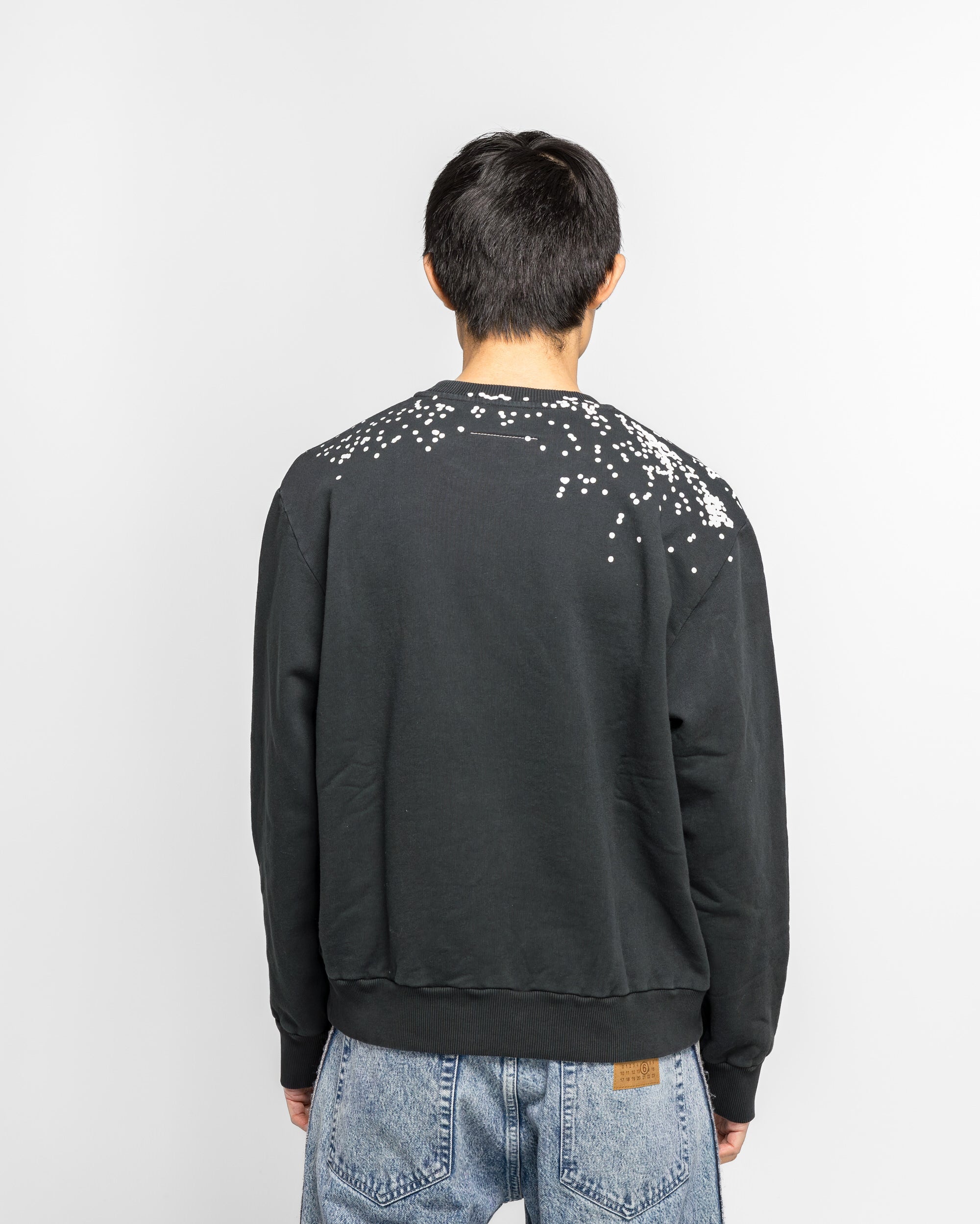 Cotton Crewneck Sweater Maison margiela – Гарантія оригінальності – збільшений вид