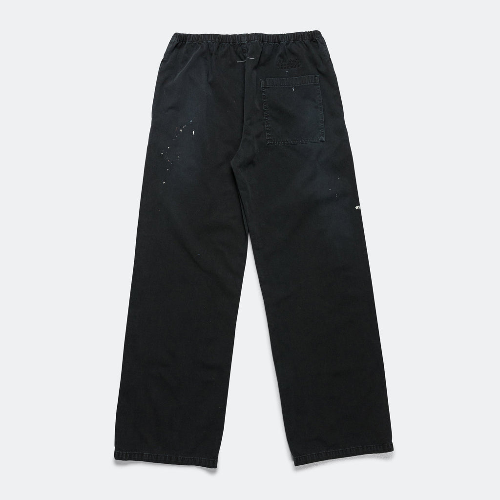 Cotton Jersey Paint Splatter Pants Maison margiela – Гарантія оригінальності – вид ззаду