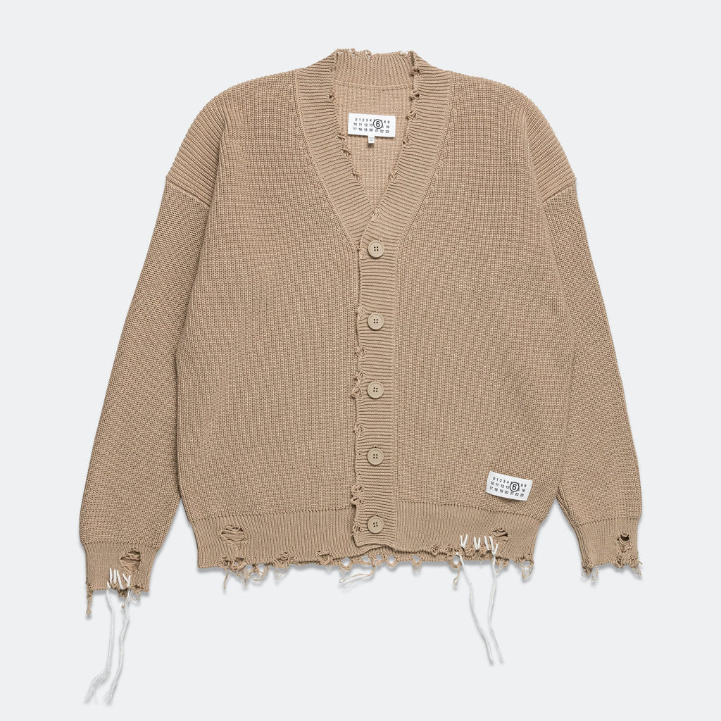 Distressed Button-Up Cardigan Maison margiela оригінал – Купити в Україні – боковий вид