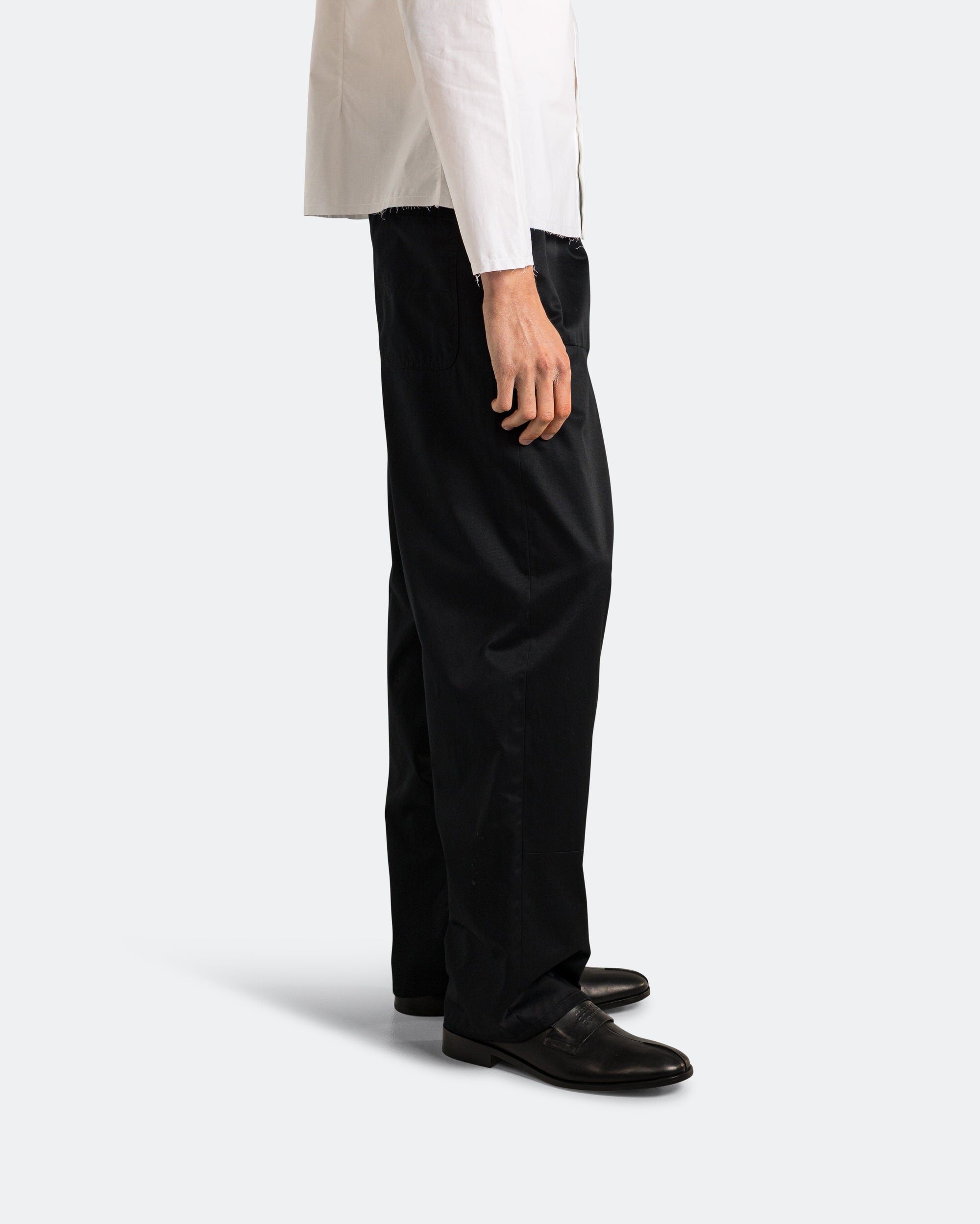 Light Cotton Twill Trousers Maison margiela – Гарантія оригінальності – детальний вид