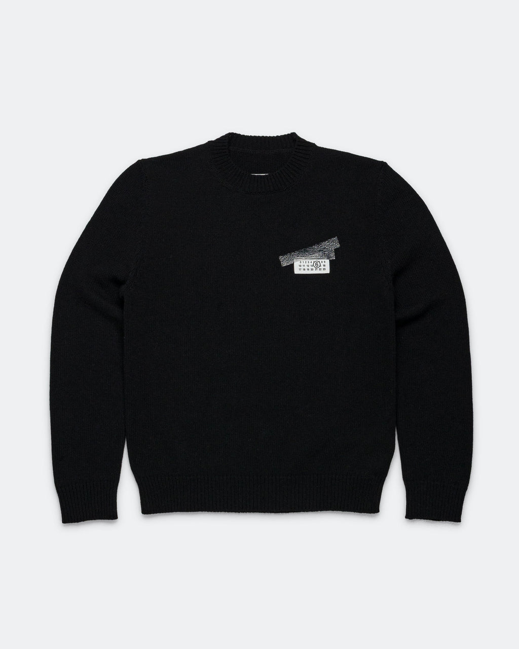 Оригінальна Numbers Logo Crewneck Sweat Maison margiela – боковий вид